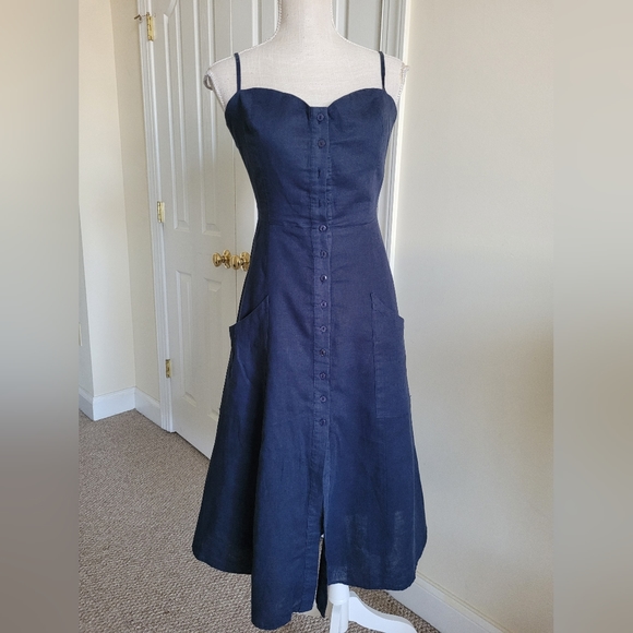 Slide show sundress linen blend - Picture 6 of 6